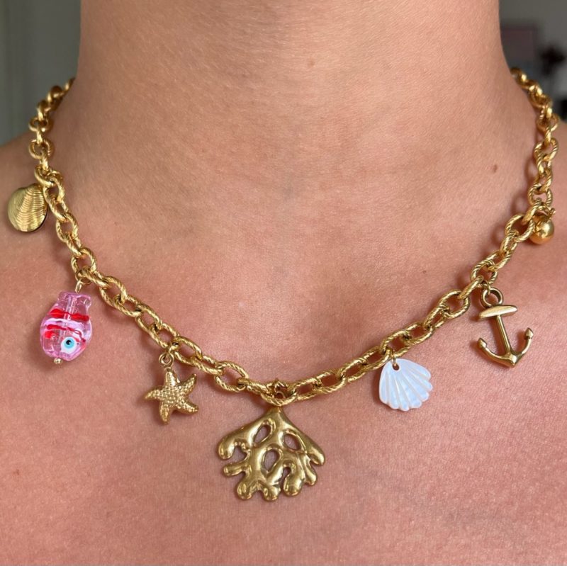 Collier Charms Personnalisable